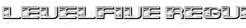 LevelFive Regular字体转换
